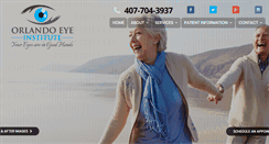 Desktop Screenshot of orlandoeyeinstitute.com